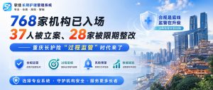 768家机构已入场，28家被限期整改、37人被立案——重庆长护险“过程监管”时代来了，你的系统还扛得住吗？